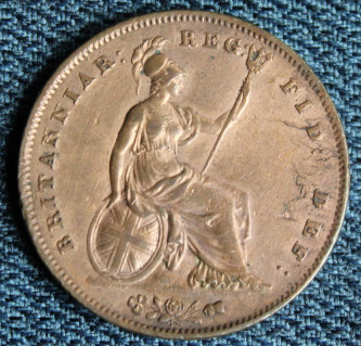 Penny-1844-Victoria-Great-Britain-Coin